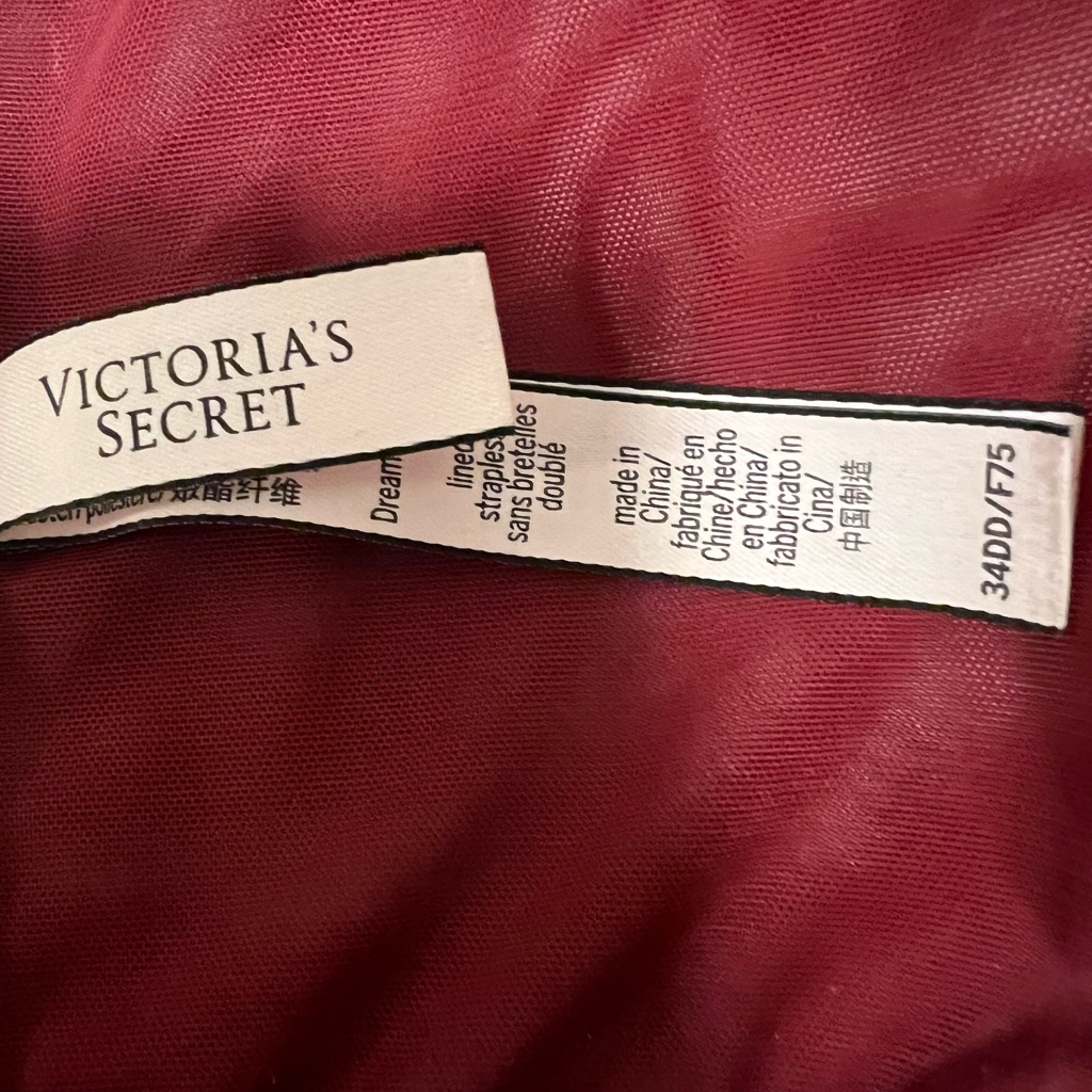 Victoria's Secret Deep Red Lingerie